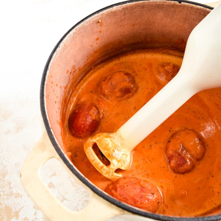 Vegan Tomato Soup Process Photo 3