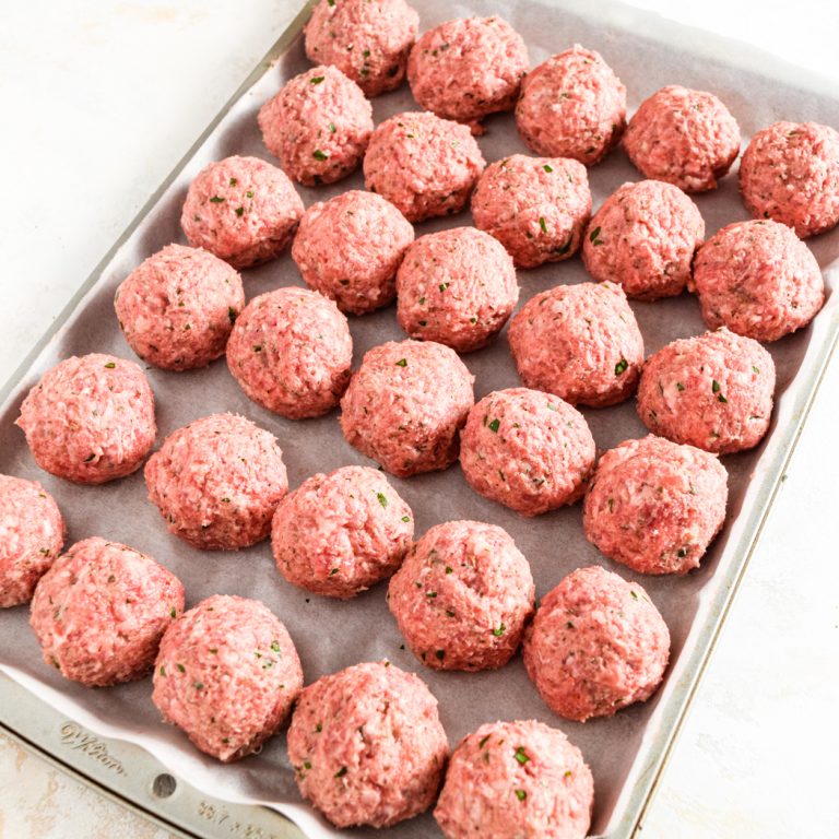 Paleo Spaghetti and Meatballs Process Photo 1