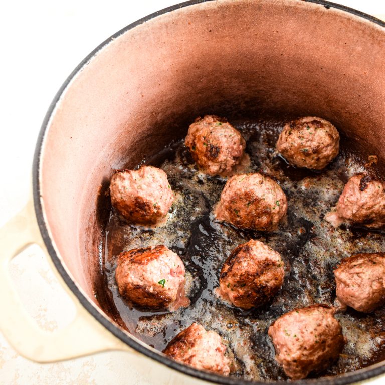 Paleo Spaghetti and Meatballs Process Photo 2