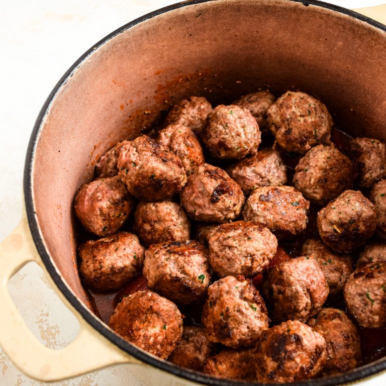 Paleo Spaghetti and Meatballs Process Photo 4