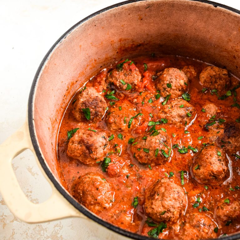 Paleo Spaghetti and Meatballs Process Photo 5