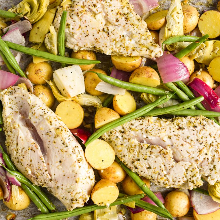 Sheet Pan Greek Chicken Process Photo 4