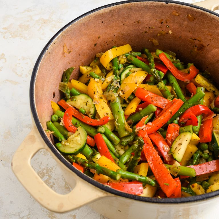 Pasta Primavera Process Photo 4