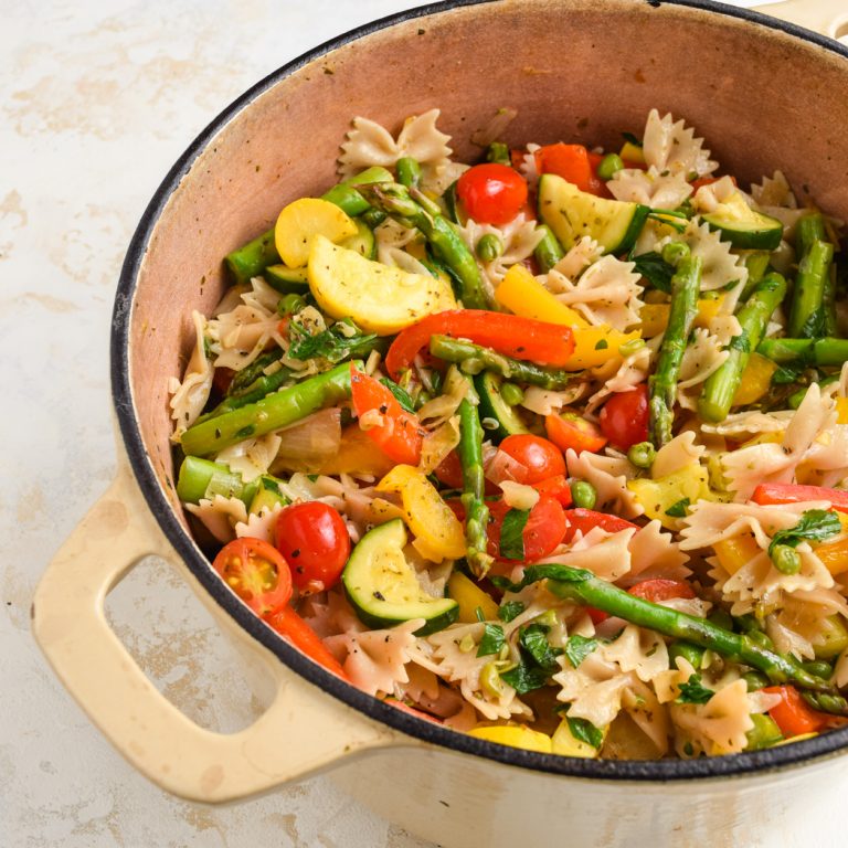 Pasta Primavera Process Photo 5