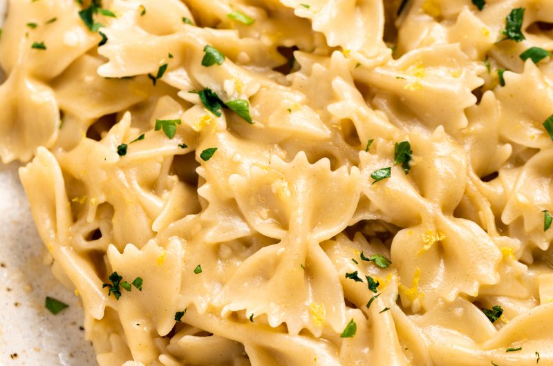 One-Pot Lemon Pasta (V/GF)
