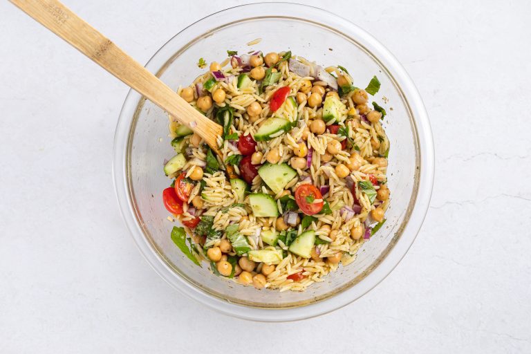 Orzo Salad Process Photo 3