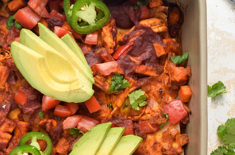 Paleo Enchilada Casserole