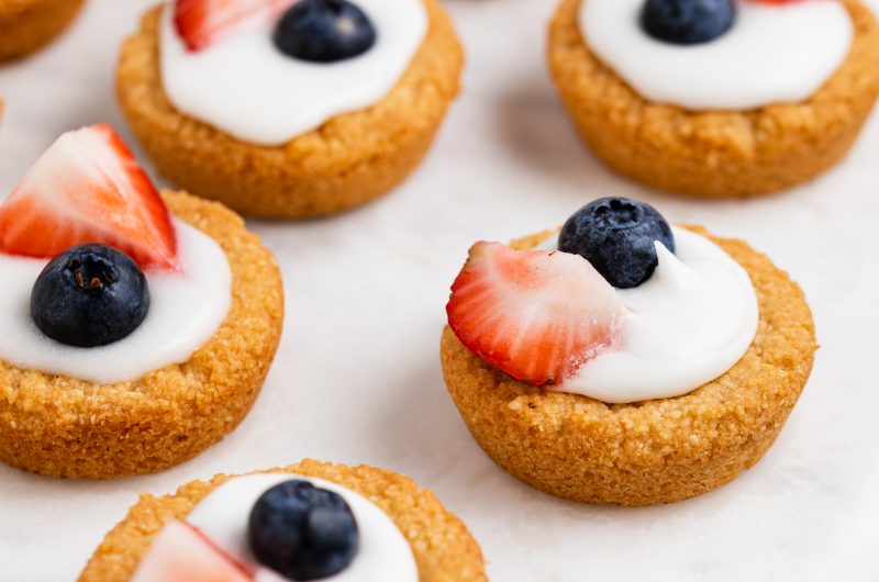 Mini Vegan Berry Shortcakes (Grain-Free)