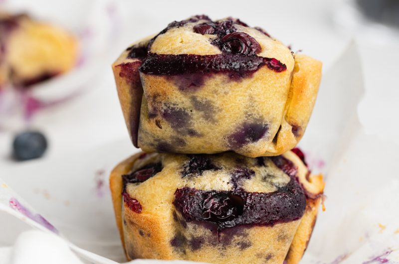 Gluten-Free Blueberry Muffins (Dairy-Free, Grain-Free)