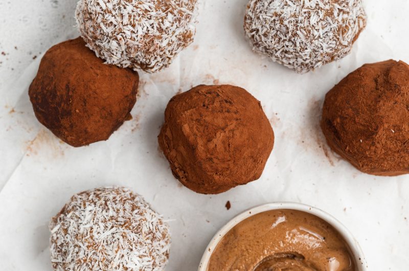 Salted Caramel Energy Bites (Vegan, Gluten-Free)