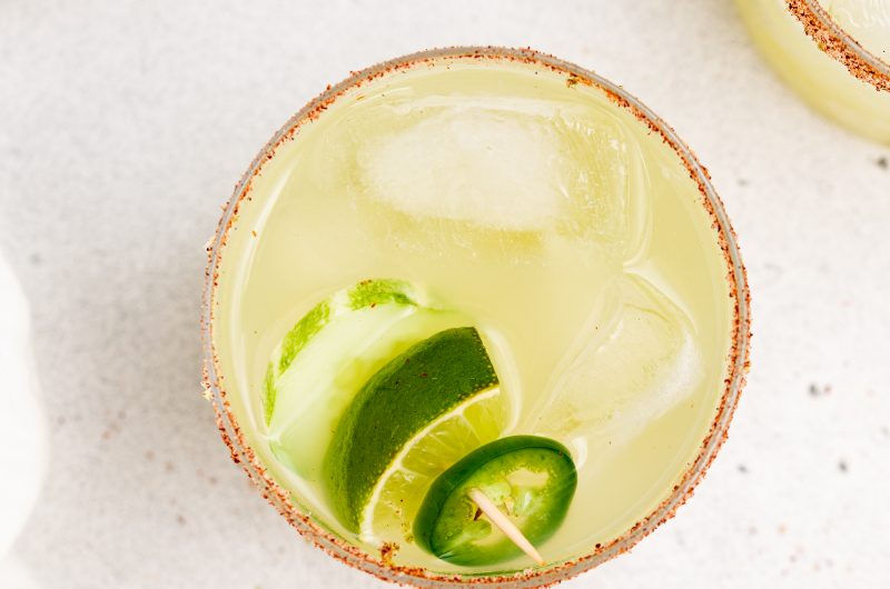 Spicy Cucumber Margaritas