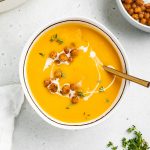 Vegan Acorn Squash Soup