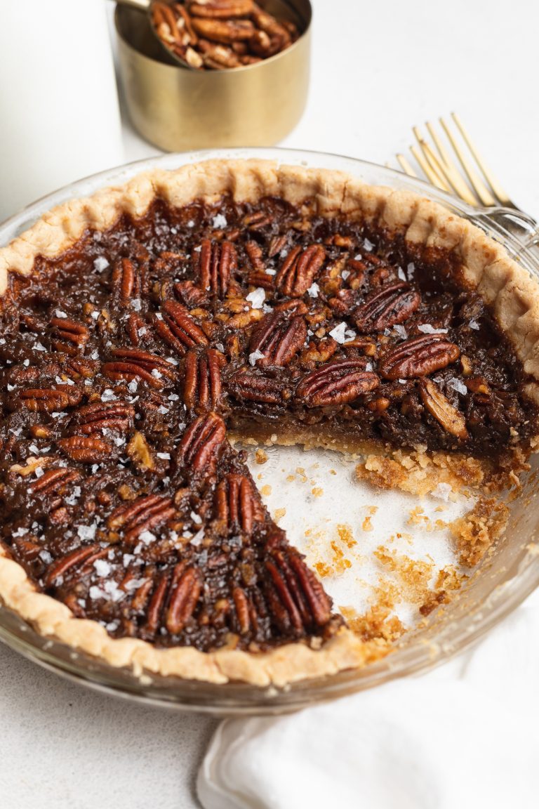 Vegan Chocolate Chip Pecan Pie