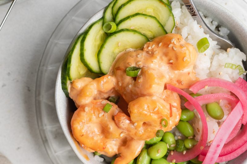 Bang Bang Shrimp Bowls