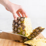 how to cut a pineapple