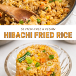 Hibachi Fried Rice Recipe (Gluten-Free, Dairy-Free, & Vegan) pin