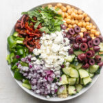 mediterranean quinoa salad step 1