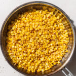 Mexican street corn salad step 1