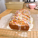 birthday cake banana bread step 3