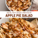 Healthy High-Protein Apple Pie Salad pin