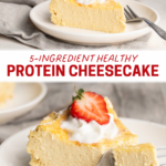 5-Ingredient Healthy Cheesecake pi n