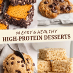 14 Delicious Protein Desserts pin