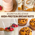 Easy and Delicious High-Protein Breakfast Recipes pin