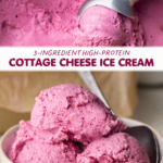 3-Ingredient Cottage Cheese Ice Cream (pin