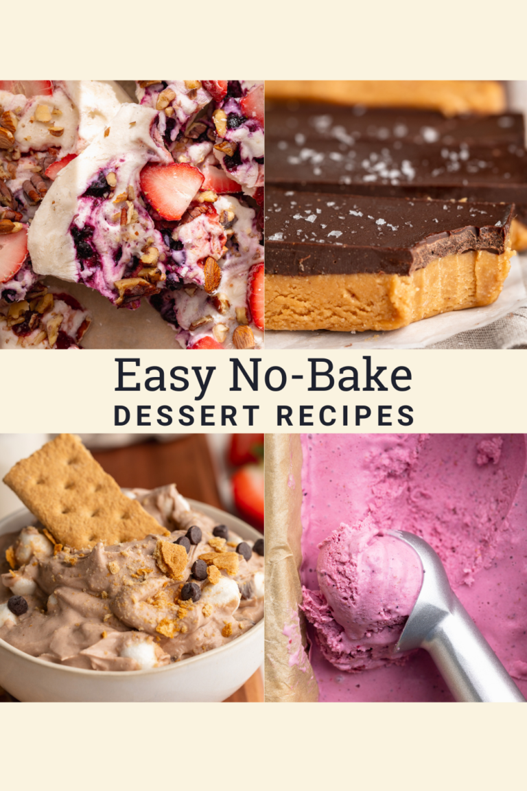 20+ Easy No-Bake Desserts