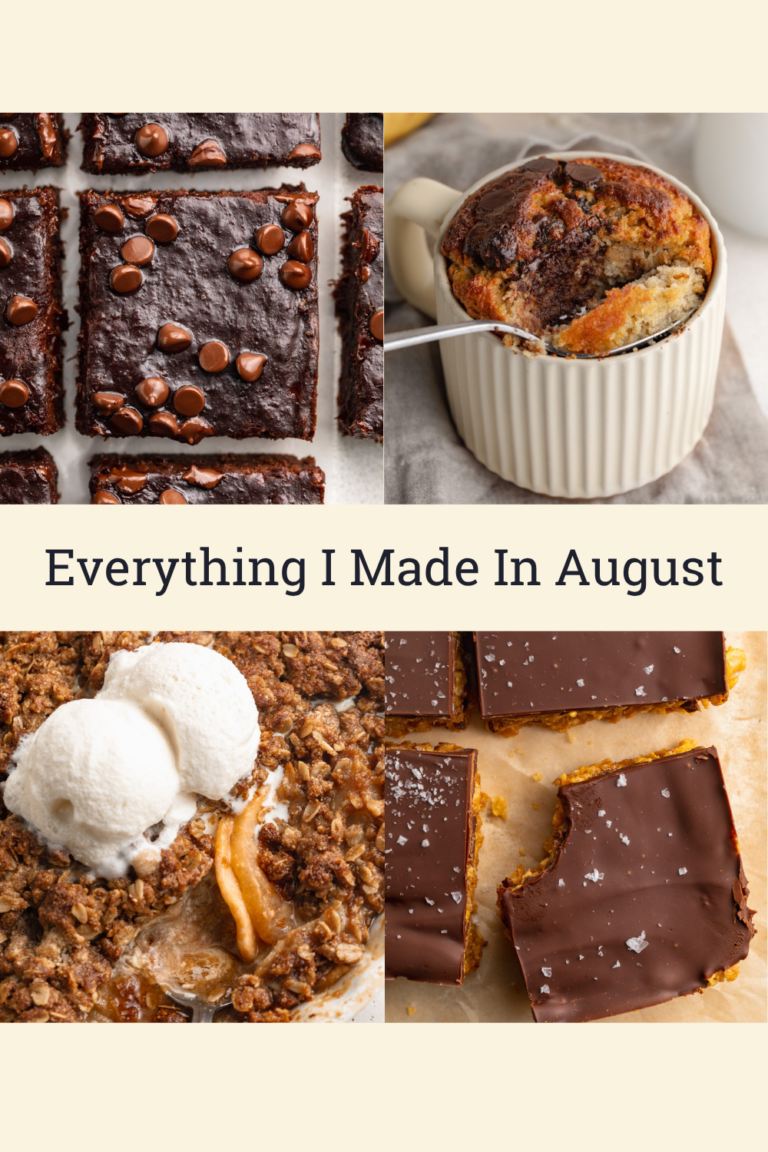 Everything I Made In August
